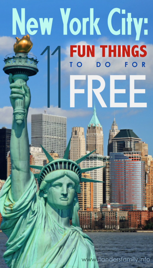 FF - 11 Fun Things to do in NYC for FREE