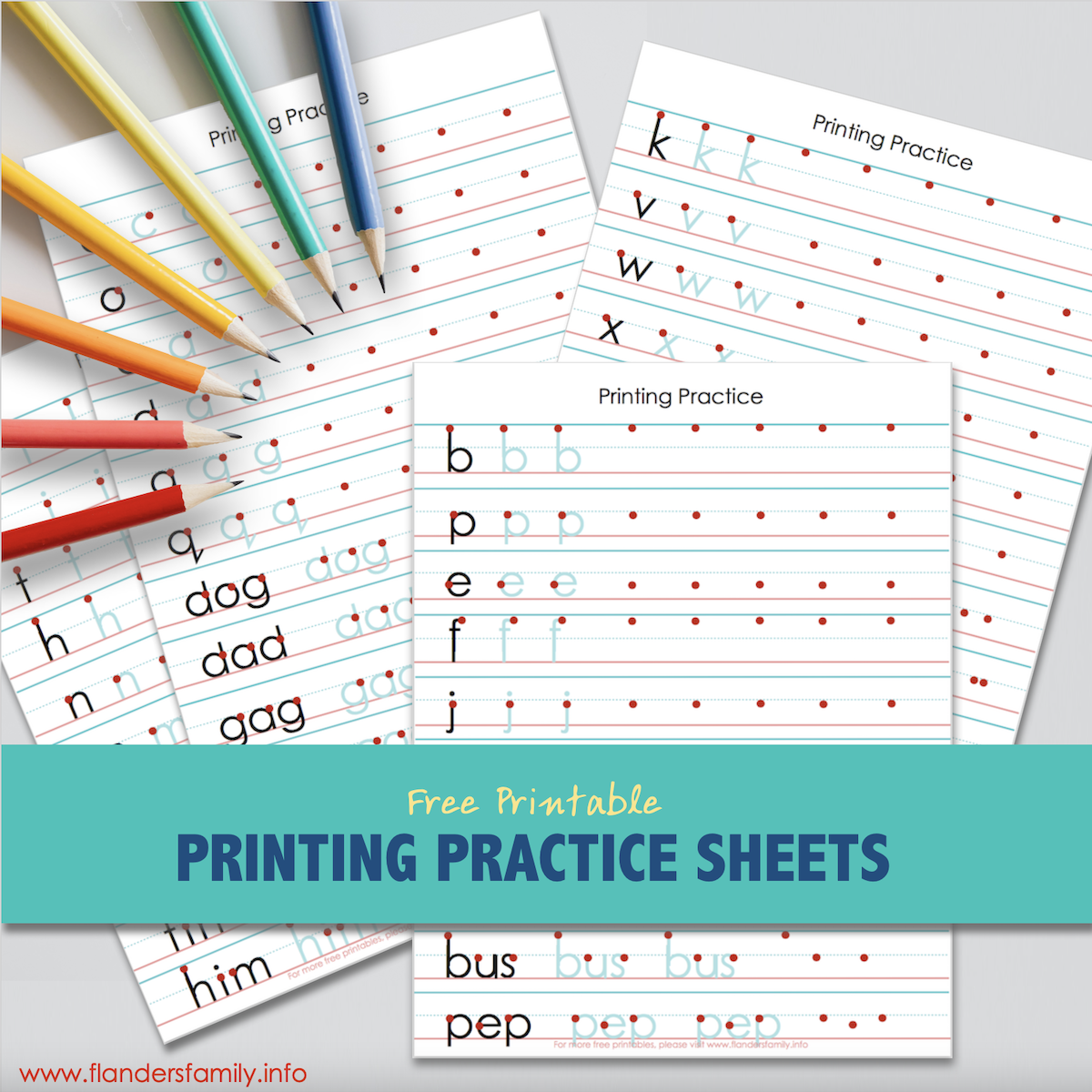 Free Printing Practice Sheets