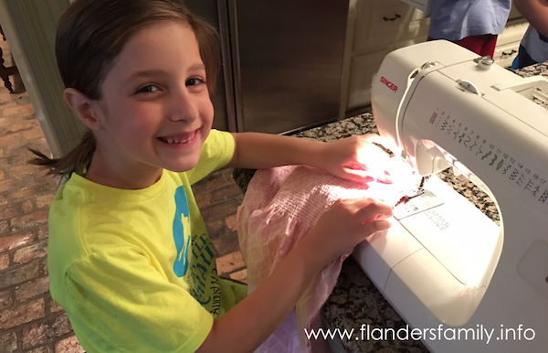 The simplest sewing project ever -- perfect for beginners! from flandersfamily.info