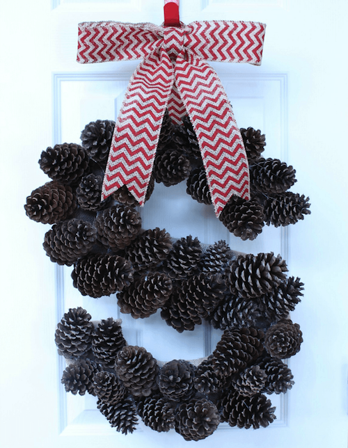 monogram wreath 