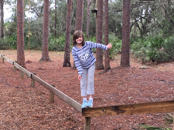 Abby on the balance beam 