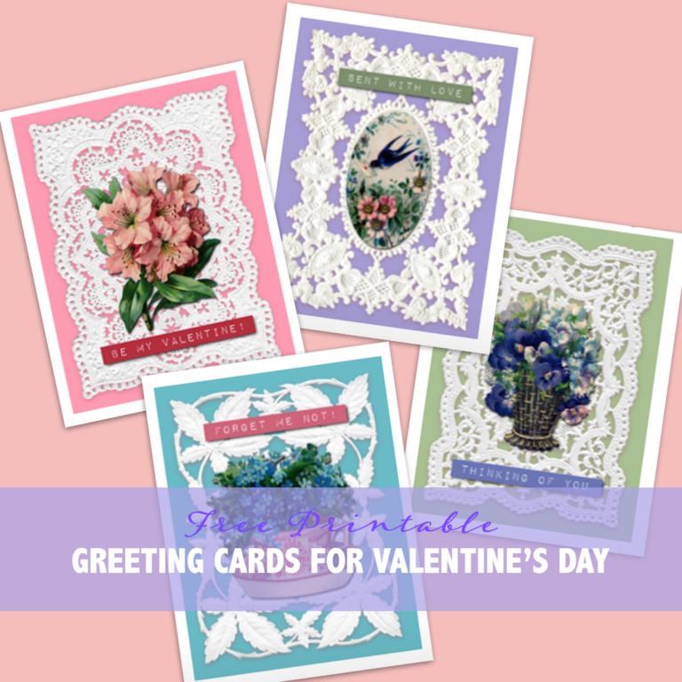 Free Printable Greeting Cards for Valentine’s