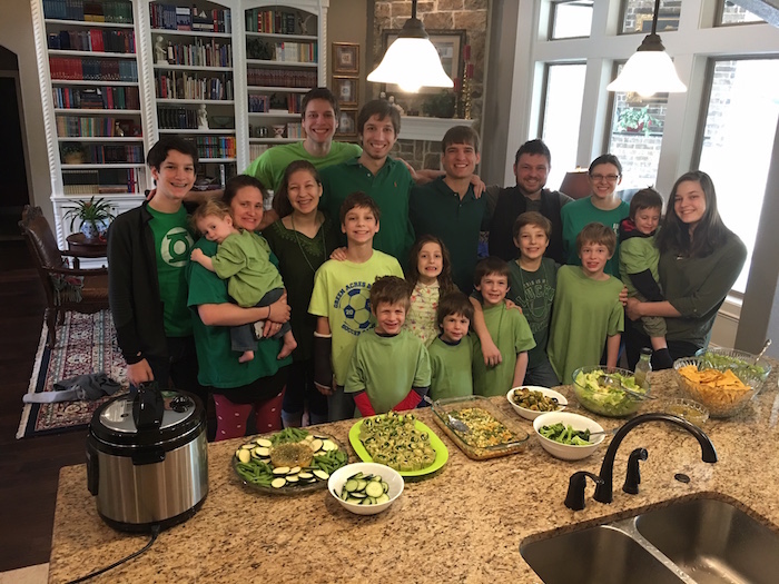 Our Annual St. Paddy's Day "Leprechaun Lunch"