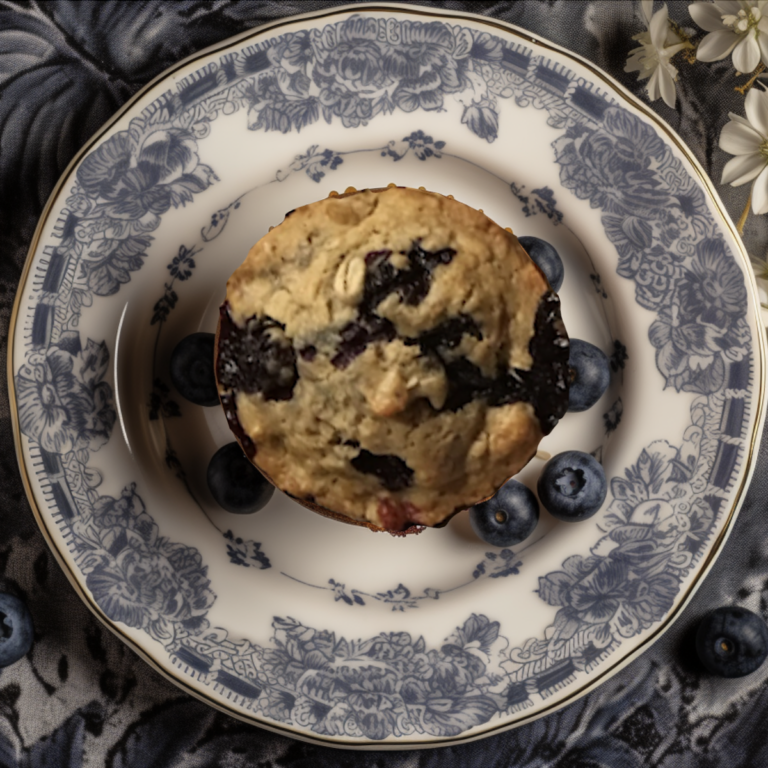 Blueberry Oat Muffins