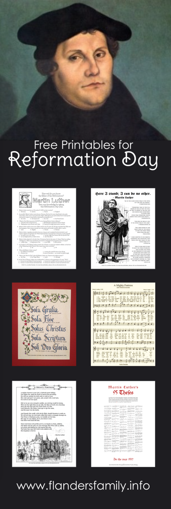 More Reformation Day Resources - Flanders Family Homelife