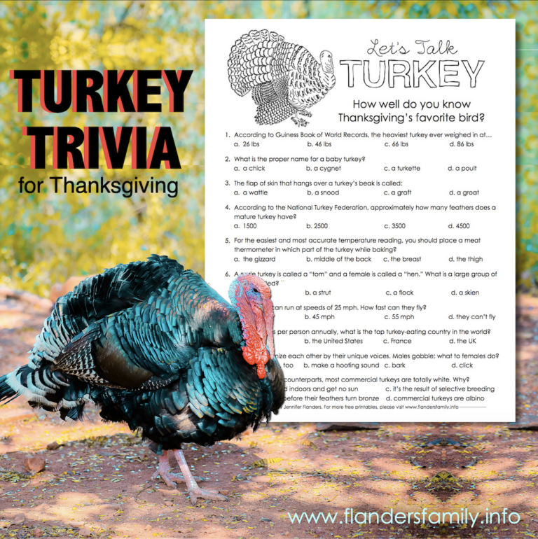 Let’s Talk Turkey Trivia Test