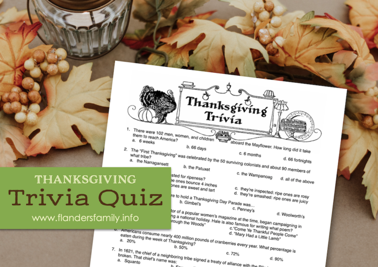 Thanksgiving Trivia Quiz: Test Your Knowledge