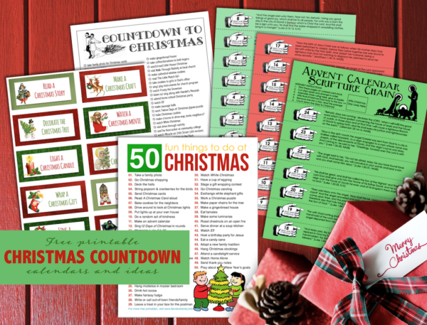 6 Fun Christmas Countdown Calendars - Flanders Family Home Life