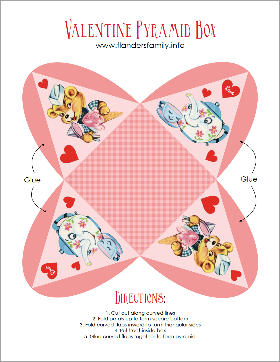 Printable Valentine Box