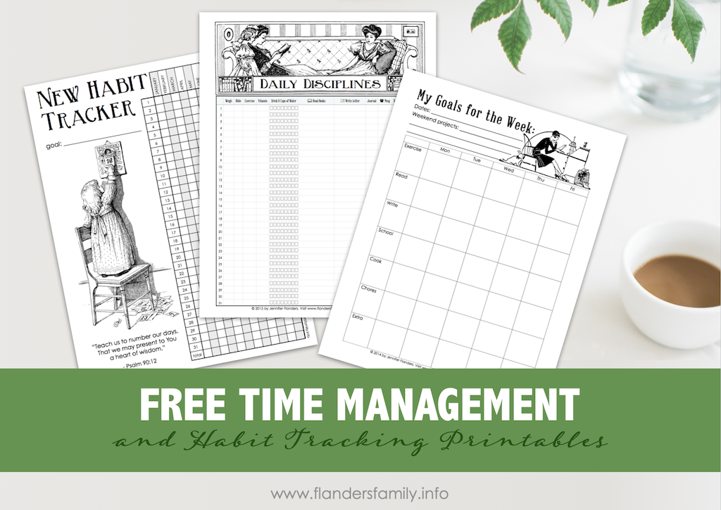 Time Management Printables 