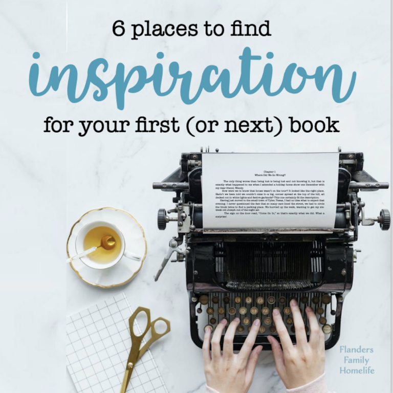 6 Places to Find Inspiration for Book Writing