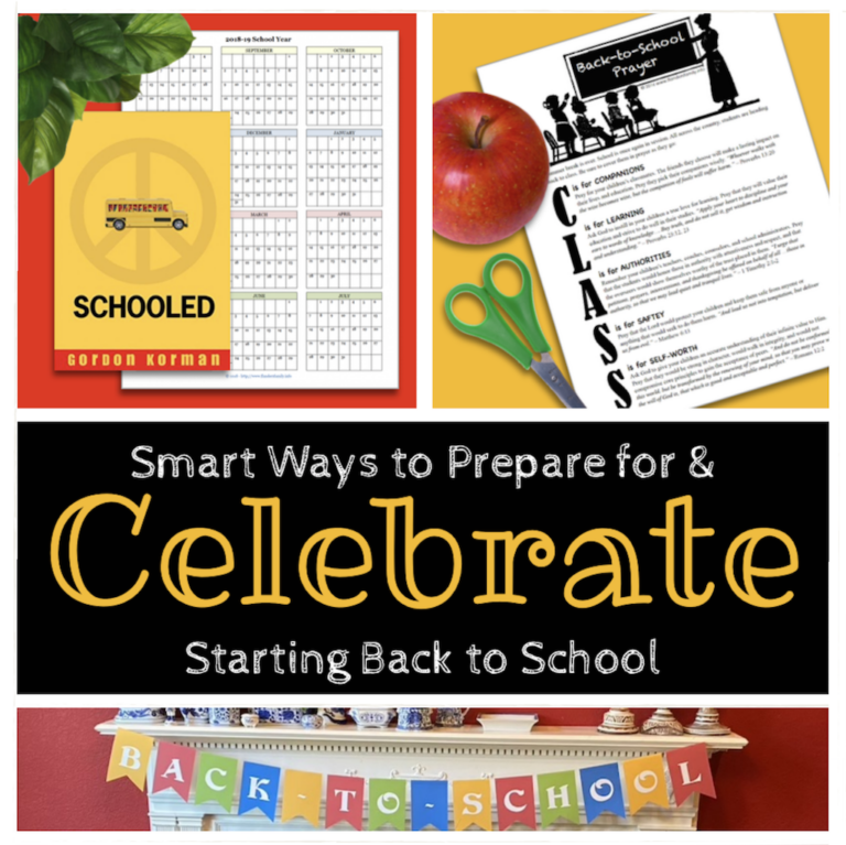 Ways to Celebrate Starting Back to School