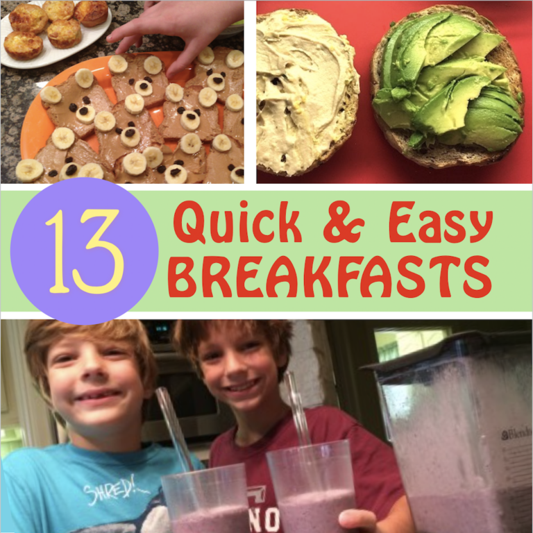 13 Quick & Easy Breakfast Ideas