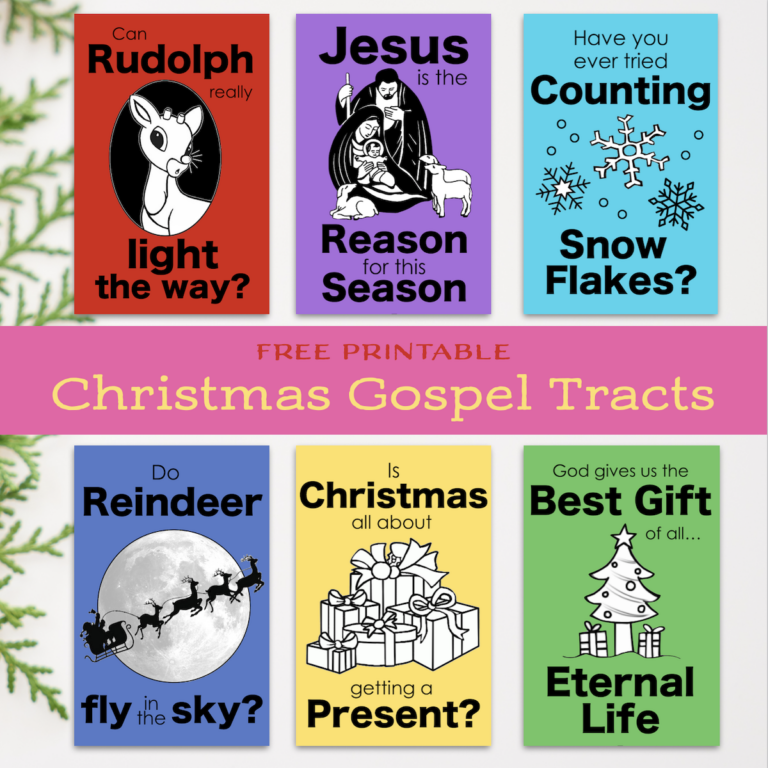 Free Printable Christmas Tracts