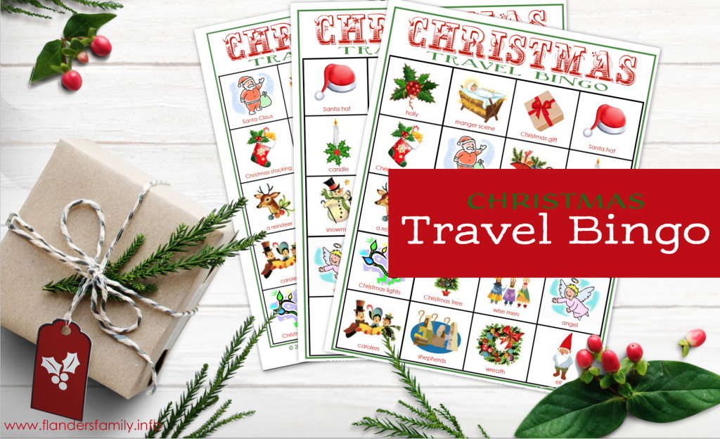 Christmas Travel Bingo