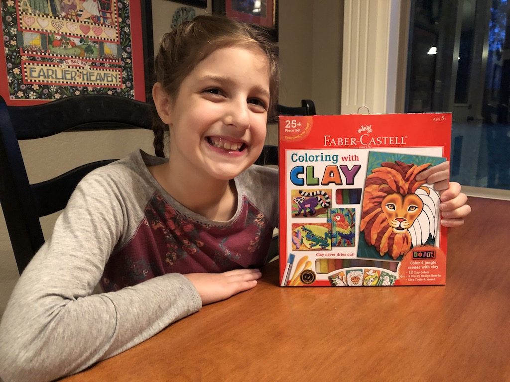 Timberdoodle Review - Coloring with Clay