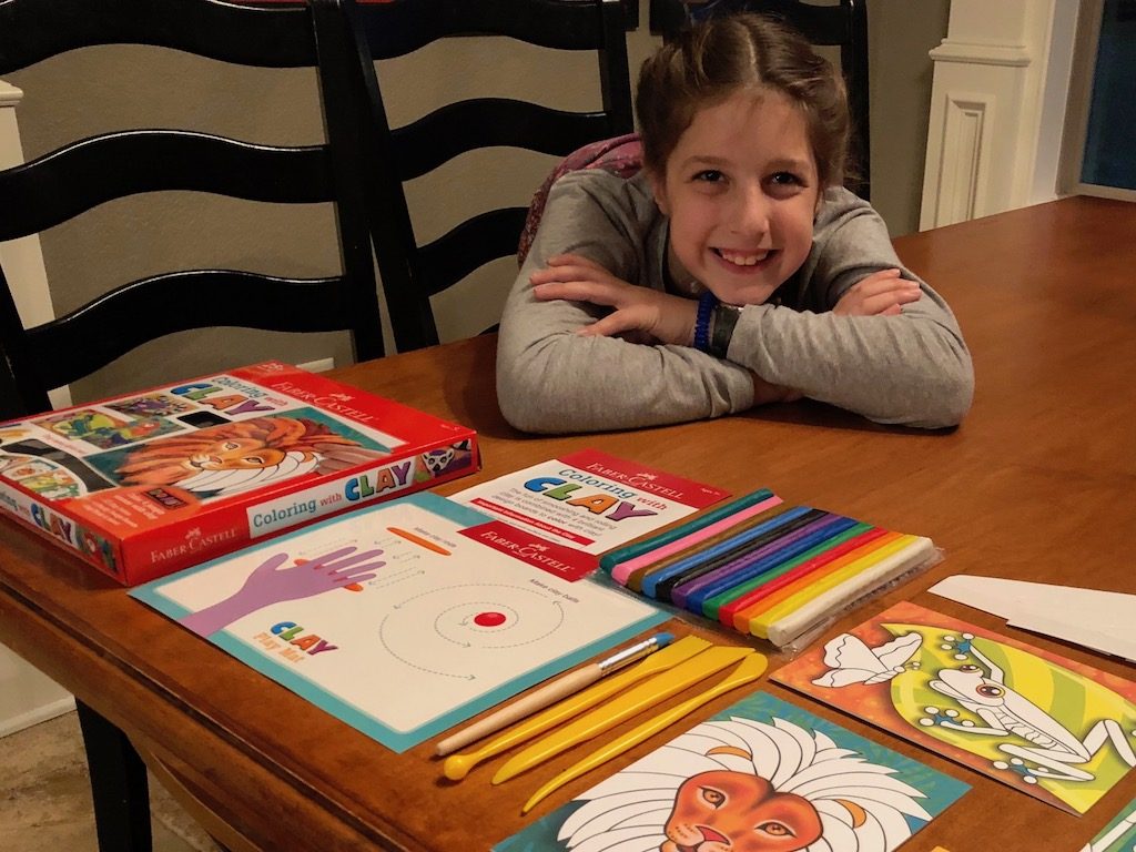 Timberdoodle Review - Coloring with Clay