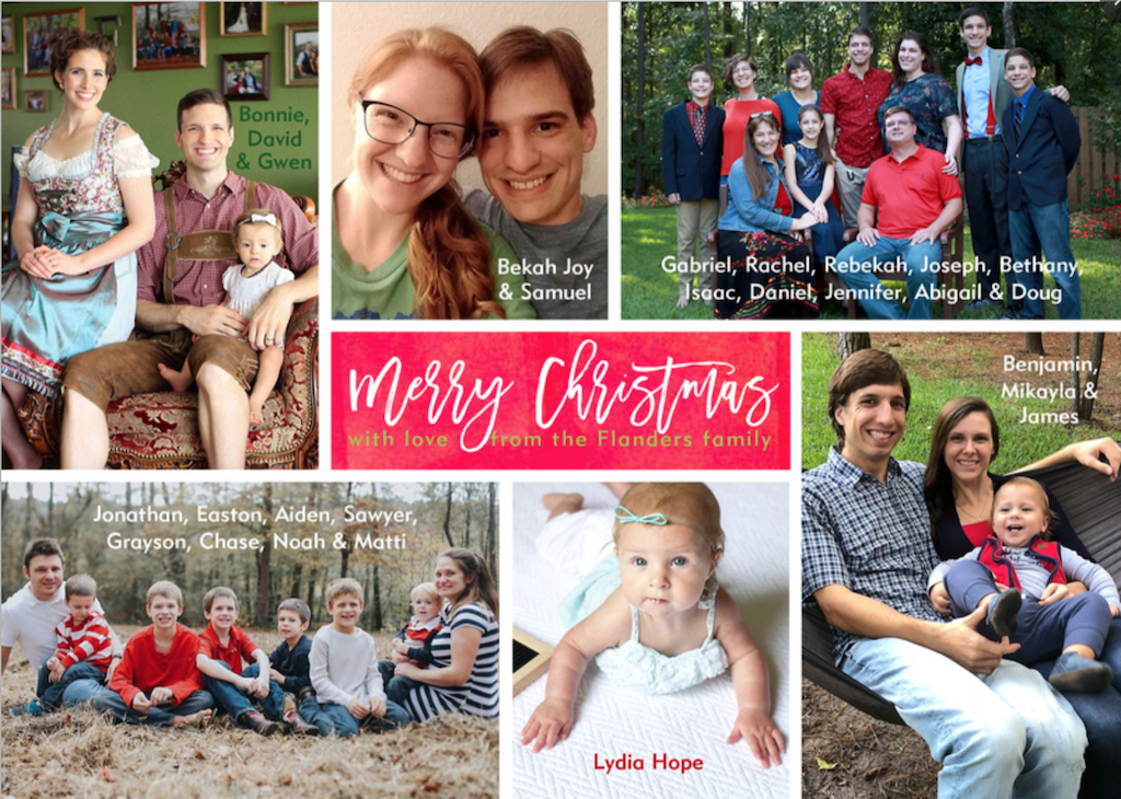 2018 Christmas Card - front