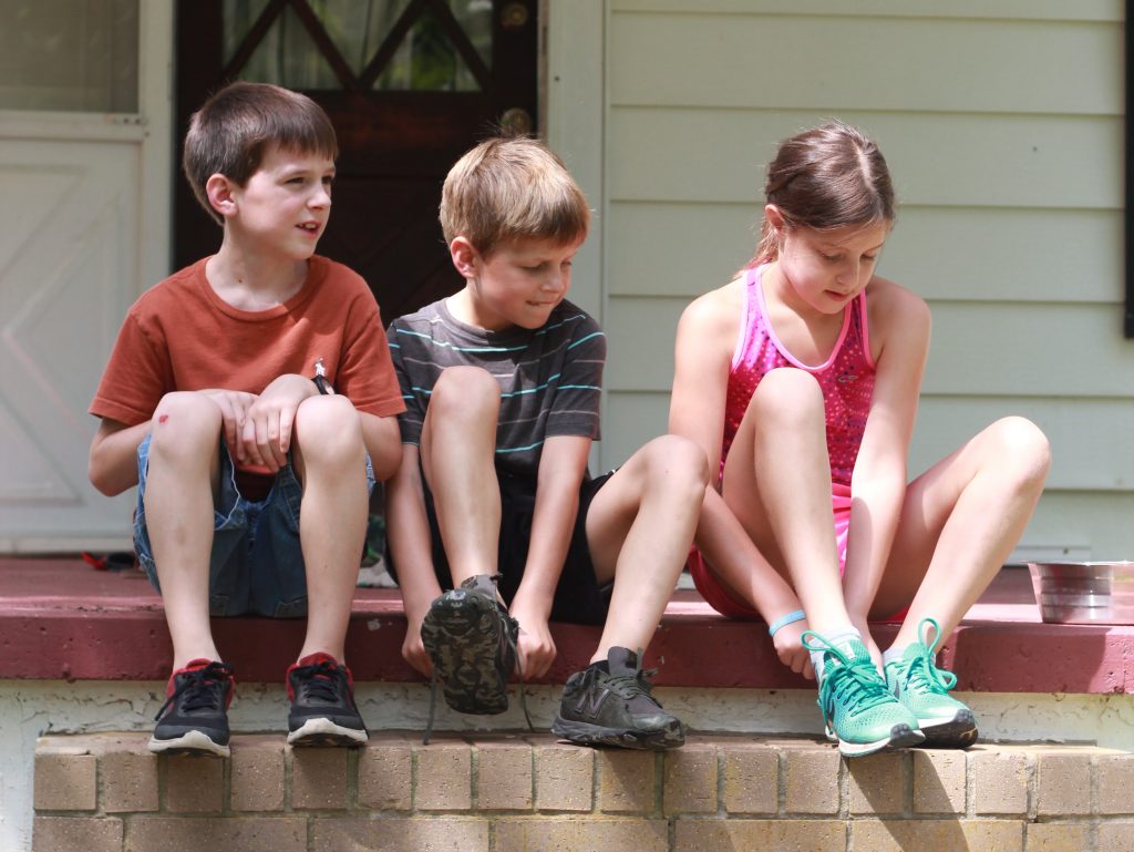 Tying Shoes