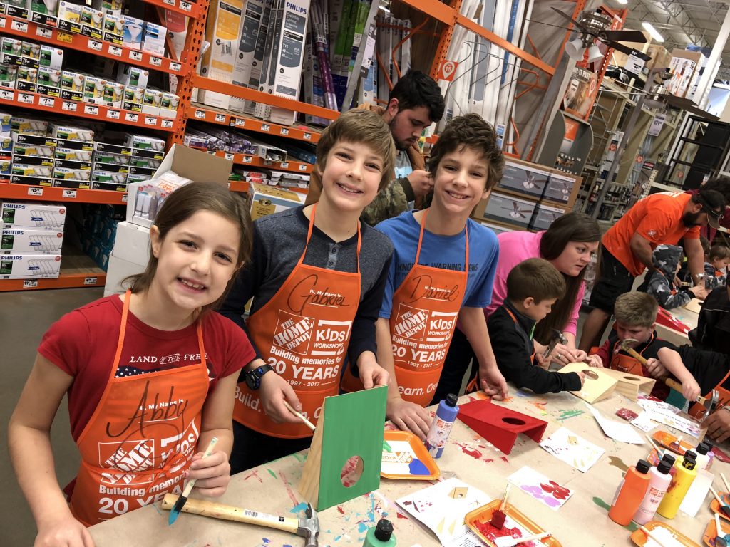 2018 Happenings - Home Depot Kids Clinic