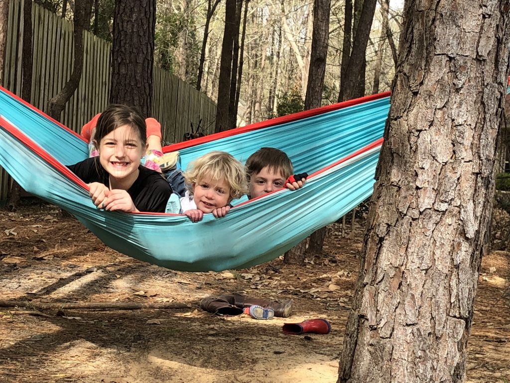 2018 Happenings - Relaxing in the hammock