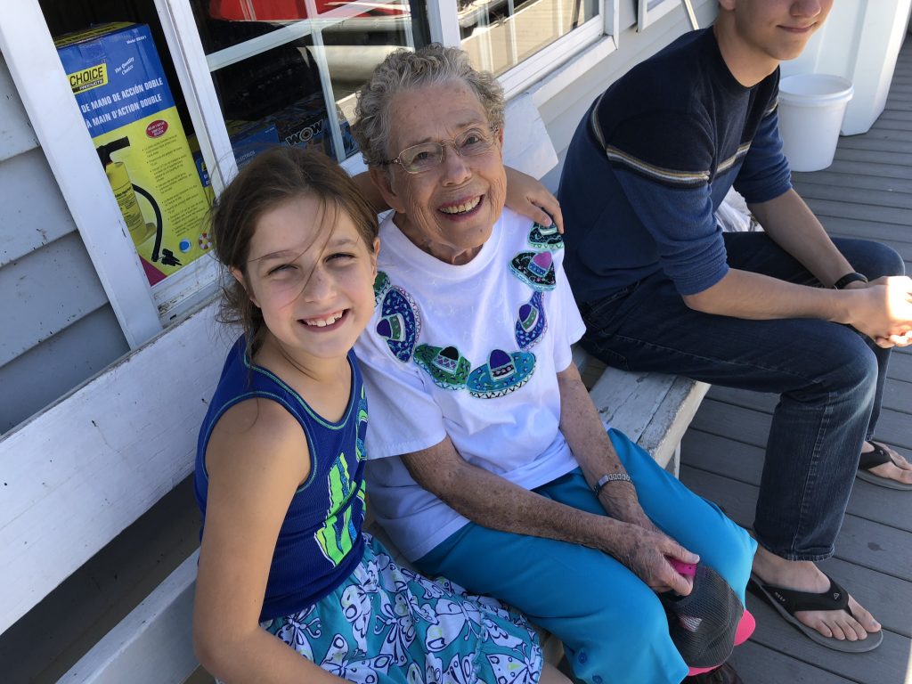 2018 Happenings - Abby and Grandma