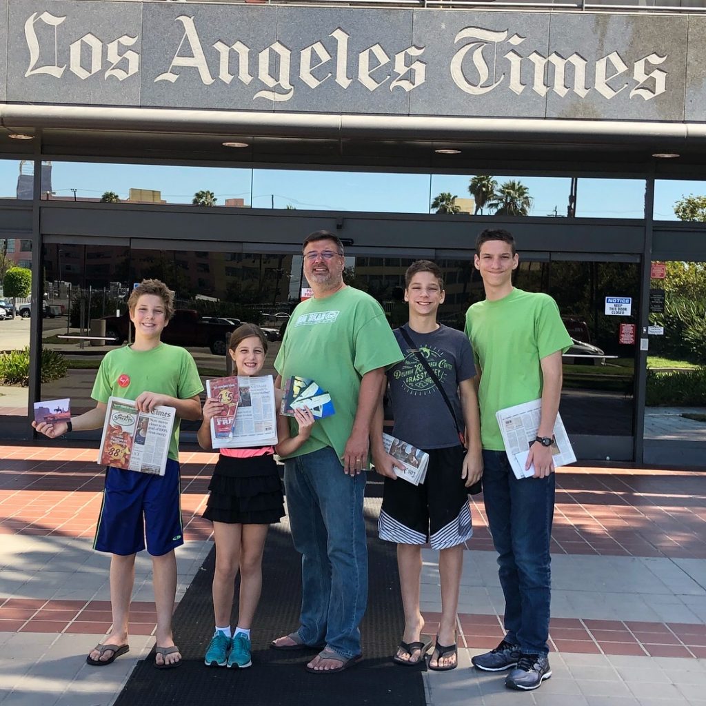 2018 Happenings - LA Times Printing Plant