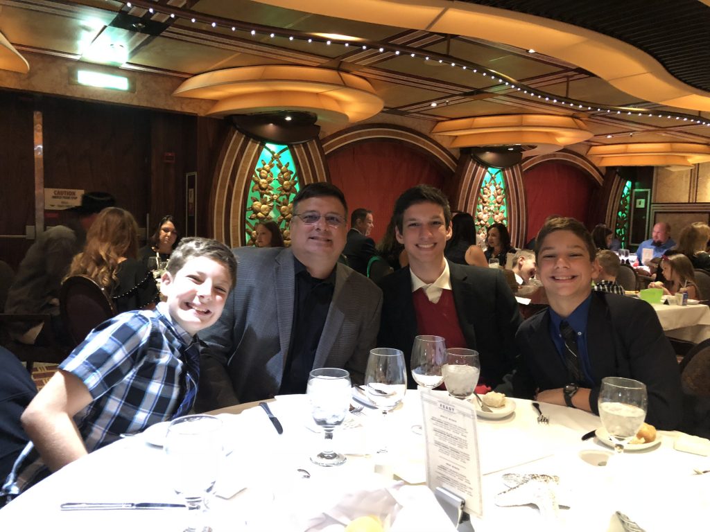 2018 Happenings - FDinner aboard the Cruise Ship