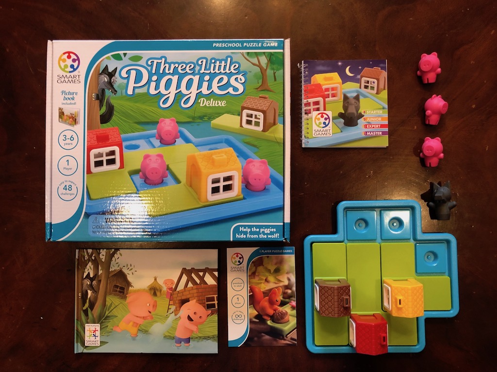 Three Little Piggies - Thinking Game for Young Children