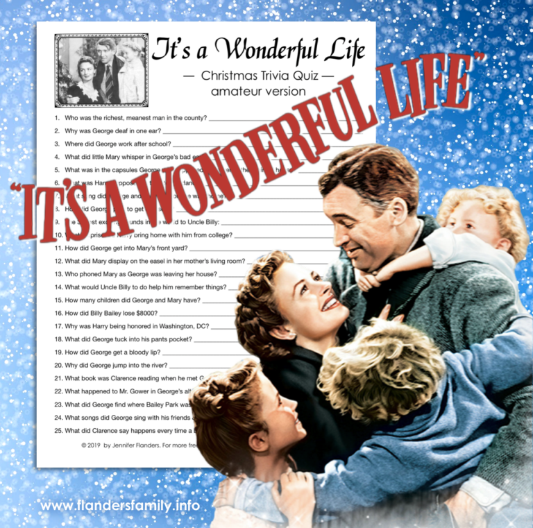 It’s a Wonderful Life Trivia Quiz