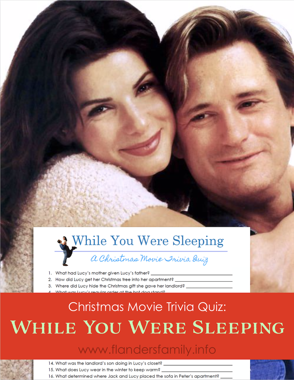 While Your Were Sleeping Quiz