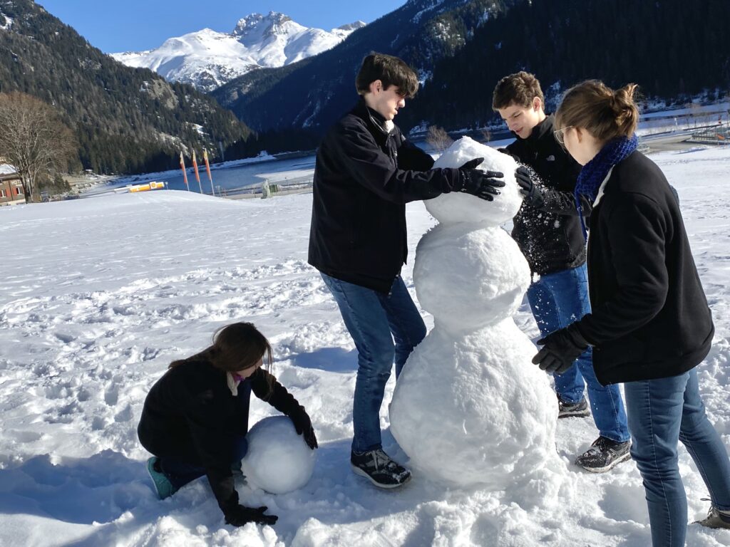 Building a Snowman in the Alps