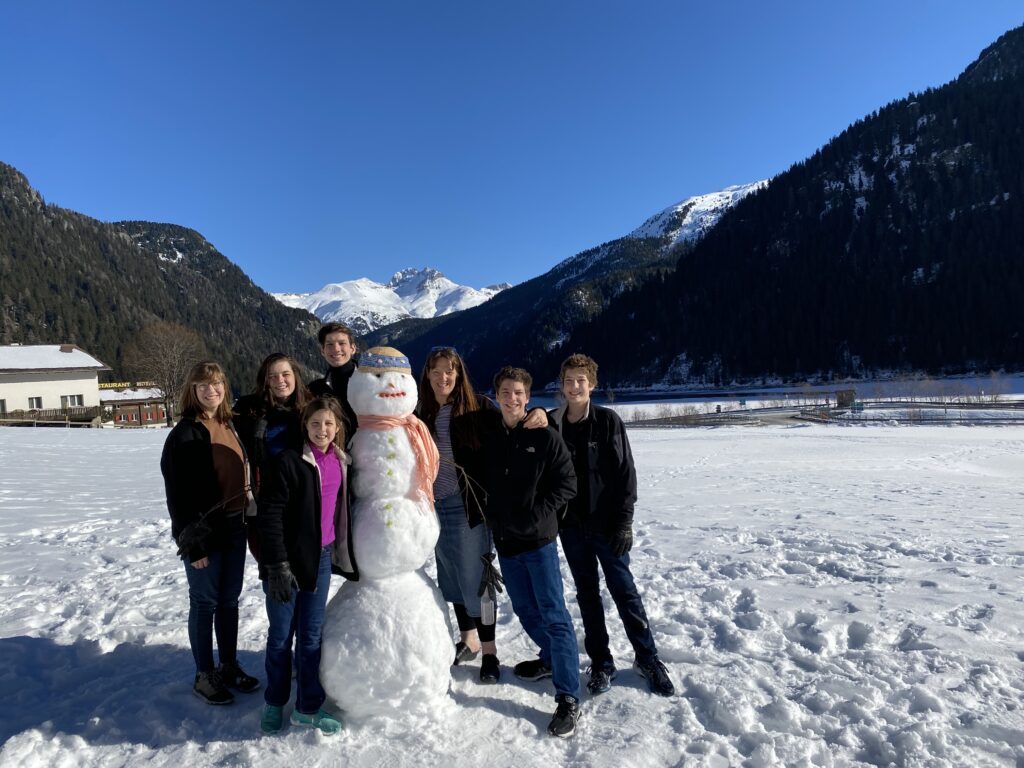 Building a Snowman in the Alps