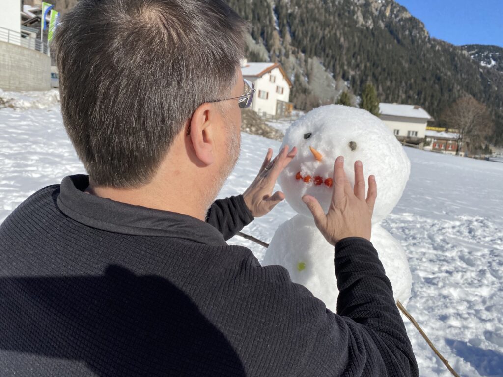 Building a Snowman in the Alps