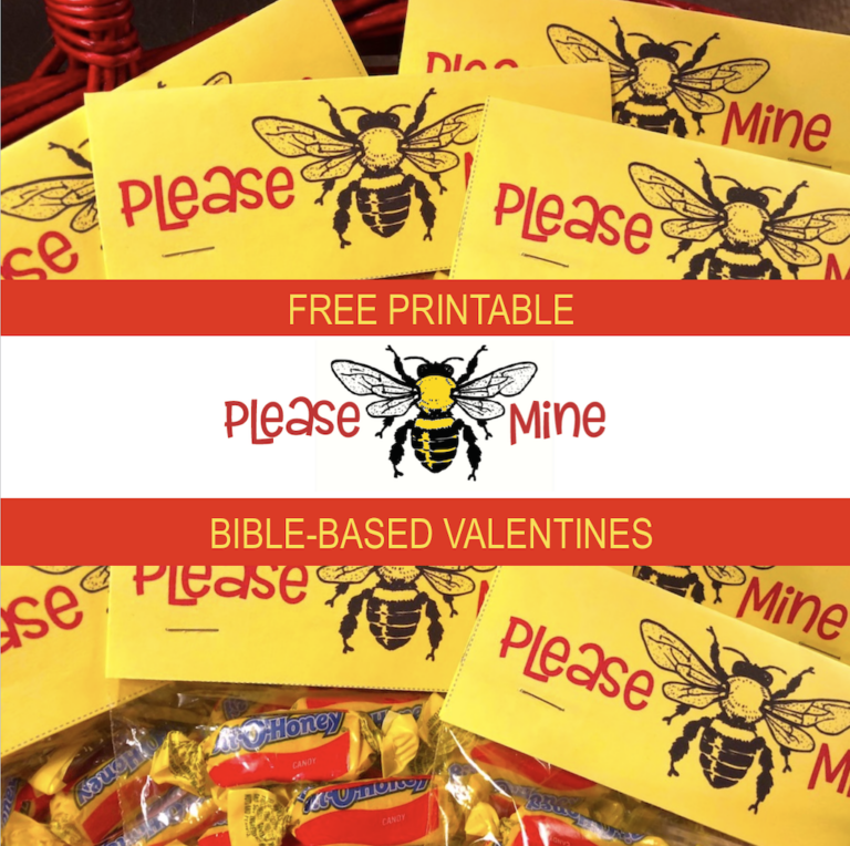 Please BEE Mine Valentines