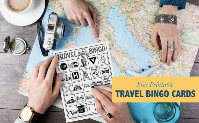 Free Travel Bingo Cards