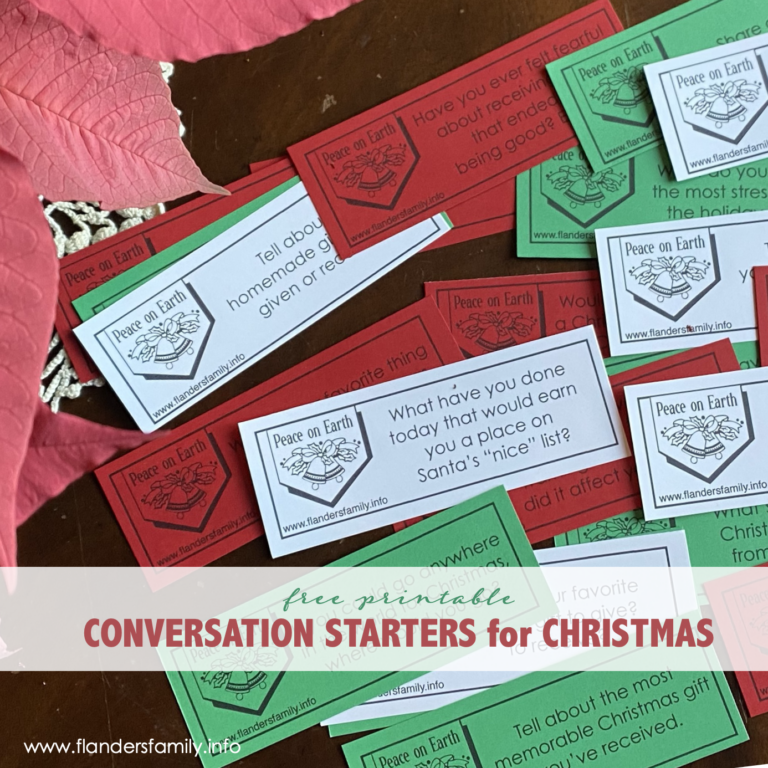 Christmas Conversation Starters