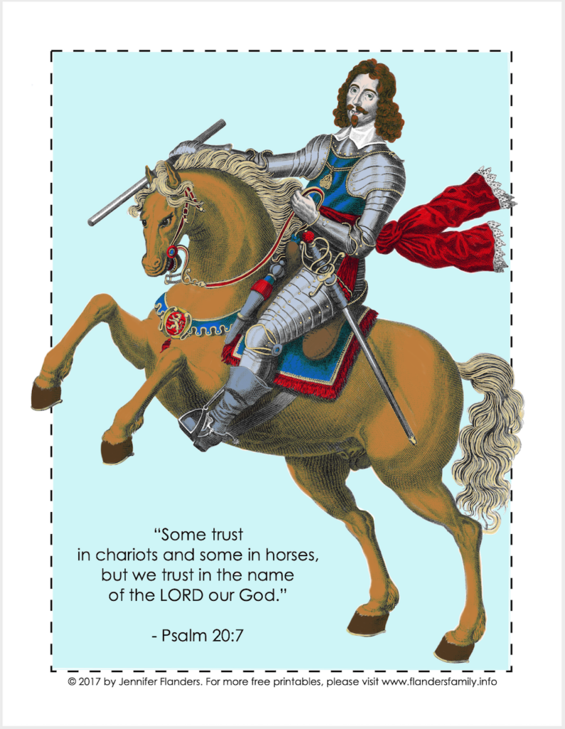 Chariots and Horses Coloring Page 