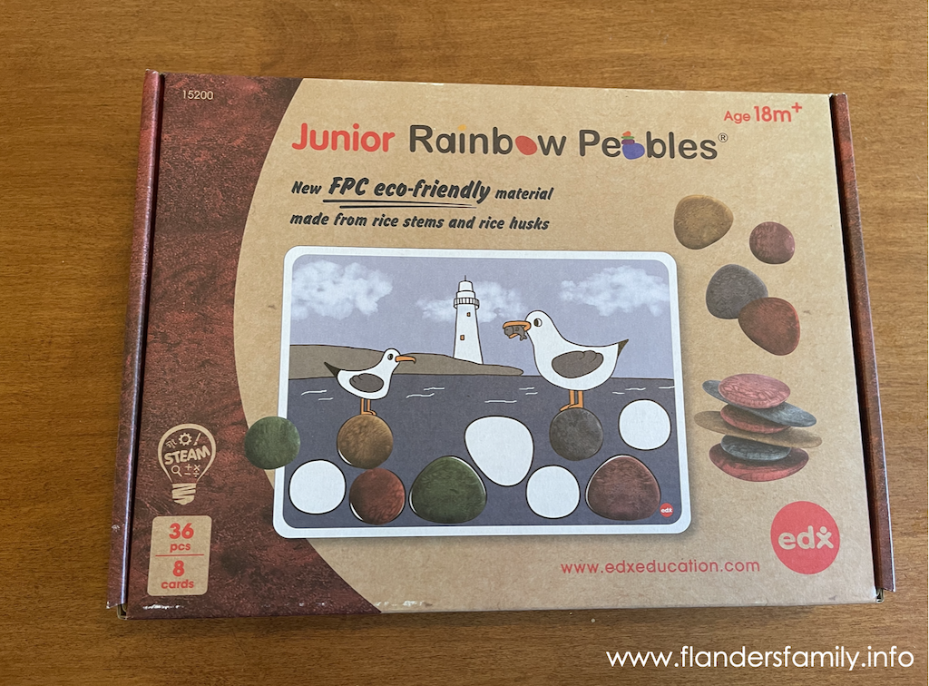 Junior Rainbow Pebbles Review