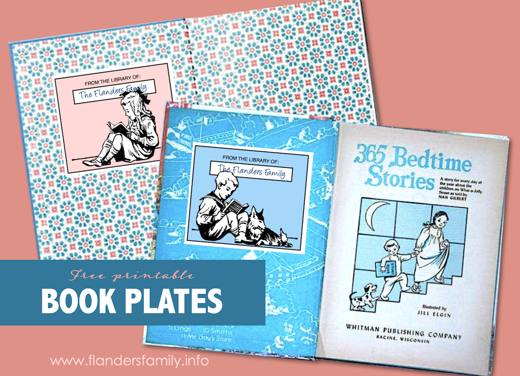 Free Printable Book Plates