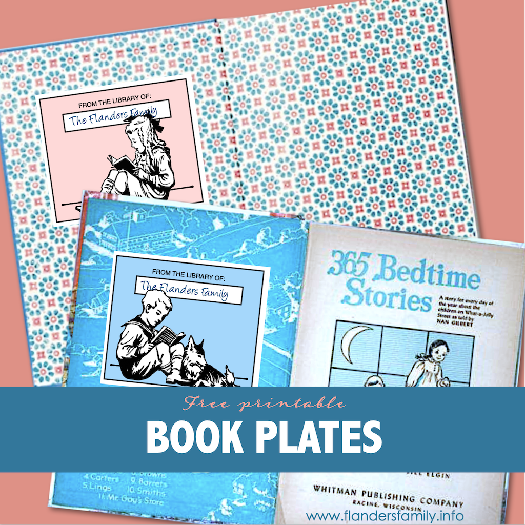 Free Printable Book Plates