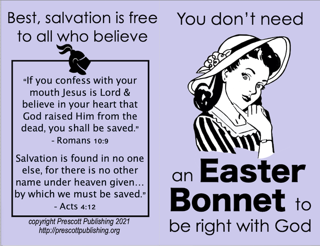 Easter Bonnet Tract