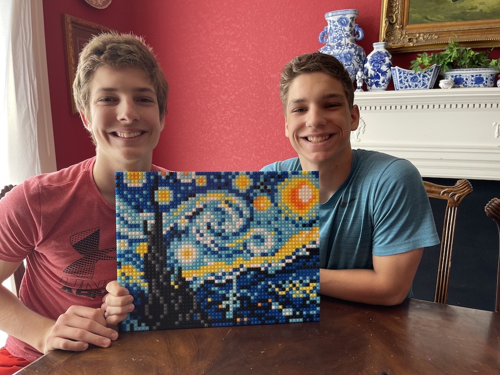 Finally Finished with their Masterpiece