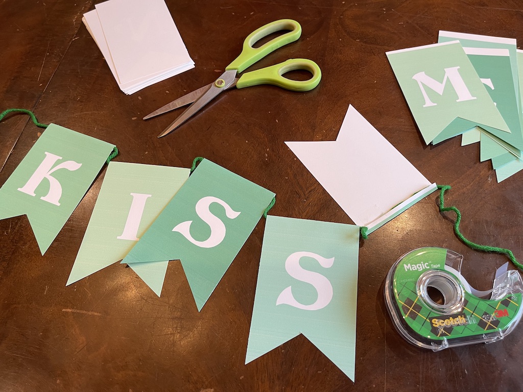 St. Patrick's Day Pennant Banners