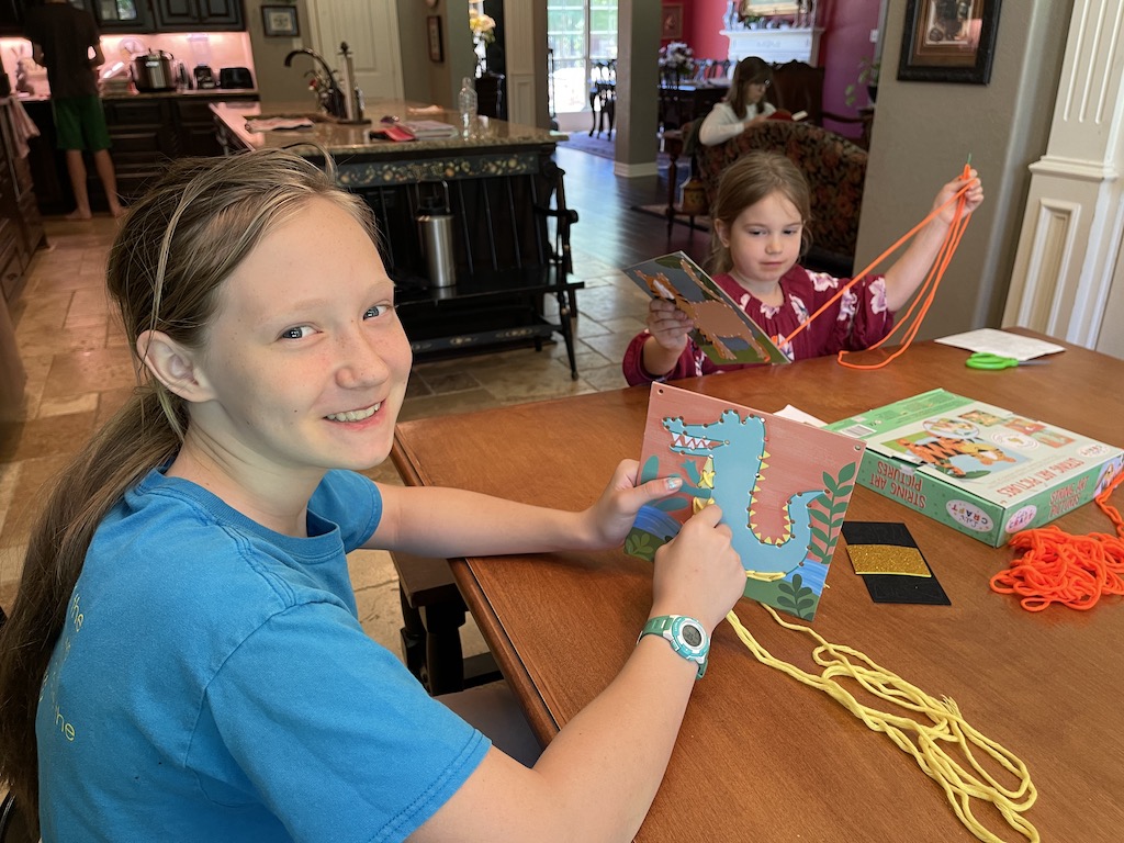 Jungle Friends String Art 