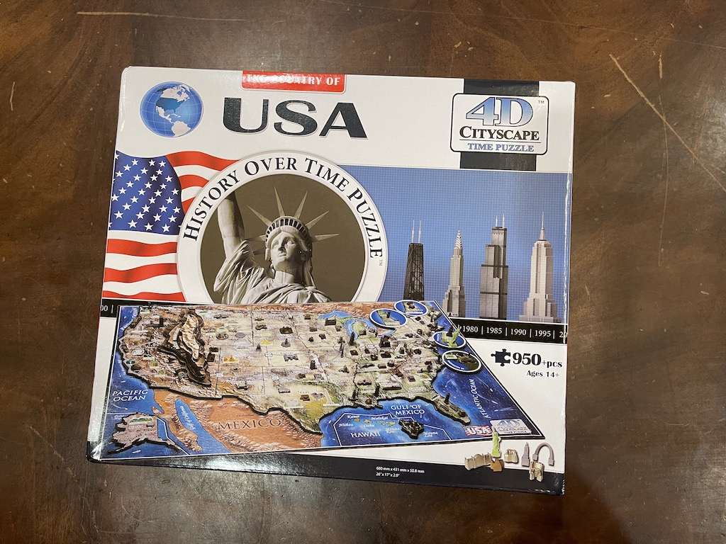 USA History over Time Puzzle