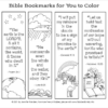 Color-Your-Own Bible Bookmarks - Flanders Family Homelife