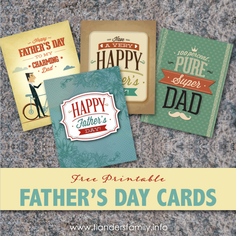 Free Father’s Day Cards for You to Print