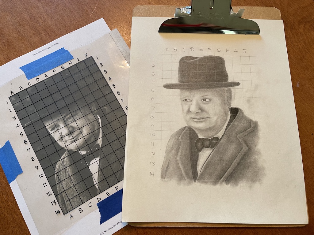 Gabriel's Artwork (Winston Churchill)