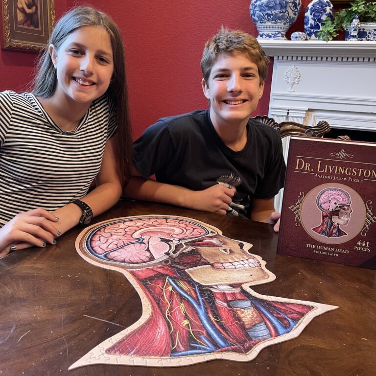 Dr. Livingston’s Anatomy Puzzles (Timberdoodle Review)